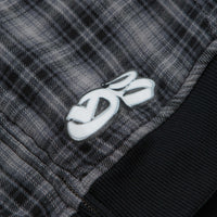 Yardsale Reversible Flannel Hoodie - Blue / Blue thumbnail