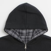 Yardsale Reversible Flannel Hoodie - Grey thumbnail