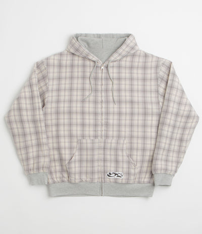 Yardsale Reversible Hoodie in Grey and Stone