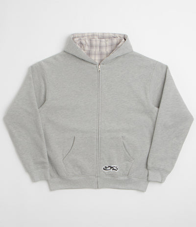 Yardsale Reversible Hoodie in Grey and Stone