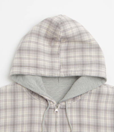 Yardsale Reversible Hoodie in Grey and Stone