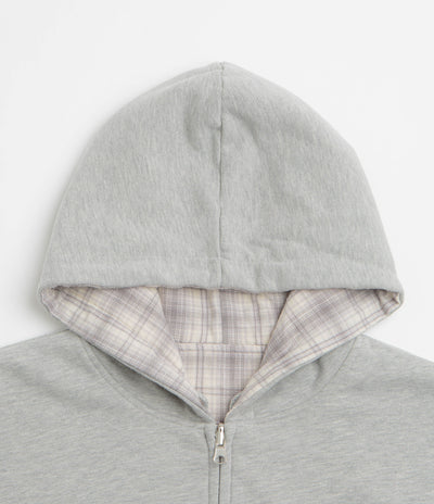 Yardsale Reversible Hoodie in Grey and Stone