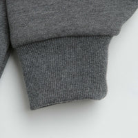 Yardsale Reversible Thermal Hoodie in Black and Charcoal thumbnail