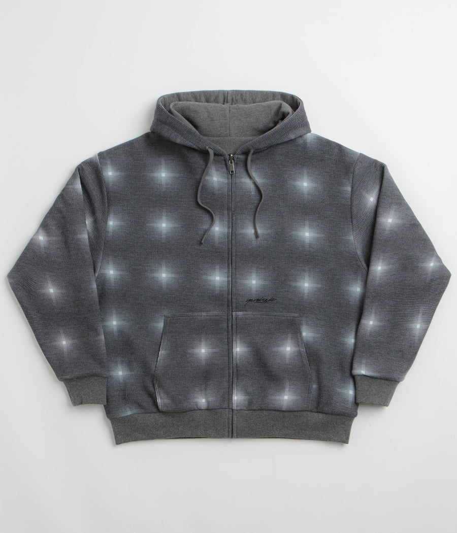 Yardsale Reversible Thermal Hoodie - Black / Charcoal