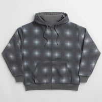 Yardsale Reversible Thermal Hoodie in Black and Charcoal thumbnail