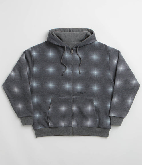 Yardsale Reversible Thermal Hoodie - Black / Charcoal