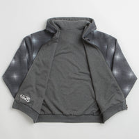 Yardsale Reversible Thermal Hoodie in Black and Charcoal thumbnail