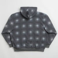 Yardsale Reversible Thermal Hoodie in Black and Charcoal thumbnail