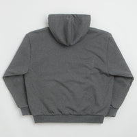 Yardsale Reversible Thermal Hoodie in Black and Charcoal thumbnail