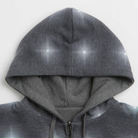 Yardsale Reversible Thermal Hoodie in Black and Charcoal thumbnail