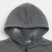 Yardsale Reversible Thermal Hoodie in Black and Charcoal thumbnail