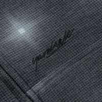 Yardsale Reversible Thermal Hoodie in Black and Charcoal thumbnail