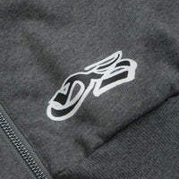 Yardsale Reversible Thermal Hoodie in Black and Charcoal thumbnail