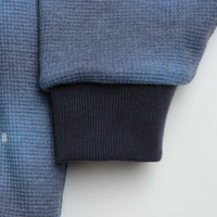 Yardsale Reversible Thermal Hoodie in Navy and Navy thumbnail