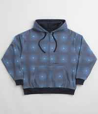 Yardsale Reversible Thermal Hoodie in Navy and Navy