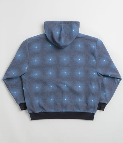 Yardsale Reversible Thermal Hoodie in Navy and Navy
