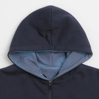 Yardsale Reversible Thermal Hoodie in Navy and Navy thumbnail
