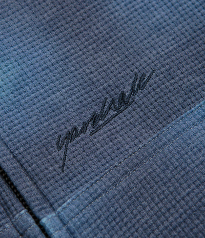 Yardsale Reversible Thermal Hoodie in Navy and Navy