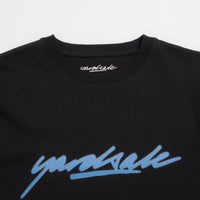 Yardsale Script Sludge T-Shirt - Black thumbnail