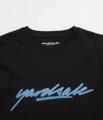 Yardsale Script Sludge T-Shirt - Black