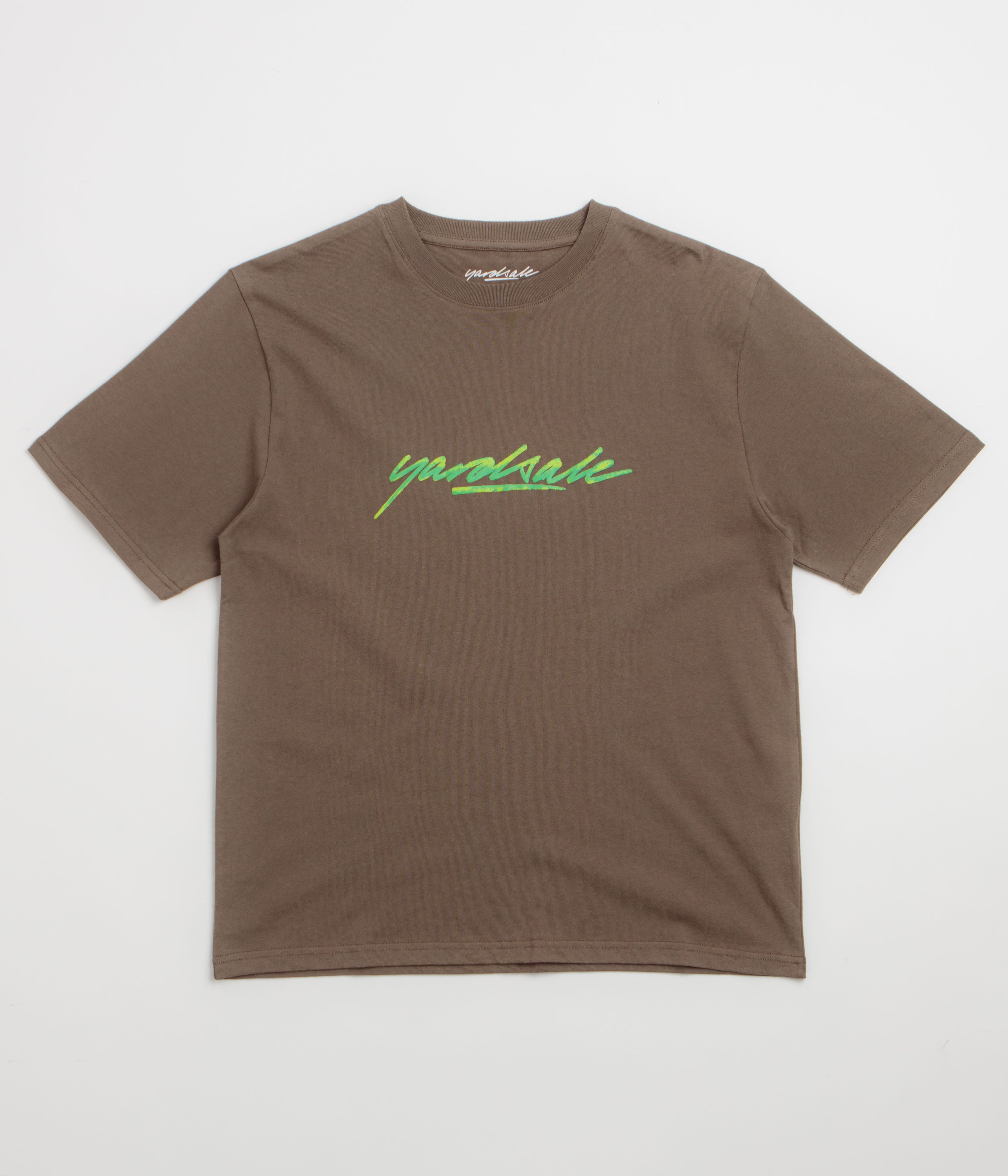 Yardsale Script Sludge T-Shirt - Tan
