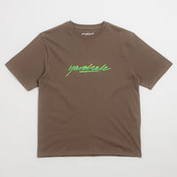 Yardsale Script Sludge T-Shirt - Tan thumbnail