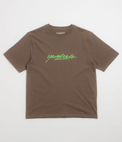 Yardsale Script Sludge T-Shirt - Tan