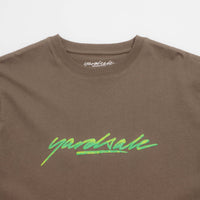 Yardsale Script Sludge T-Shirt - Tan thumbnail