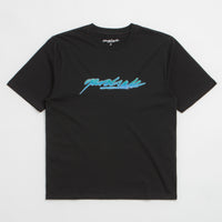 Yardsale Script Spray T-Shirt - Black thumbnail