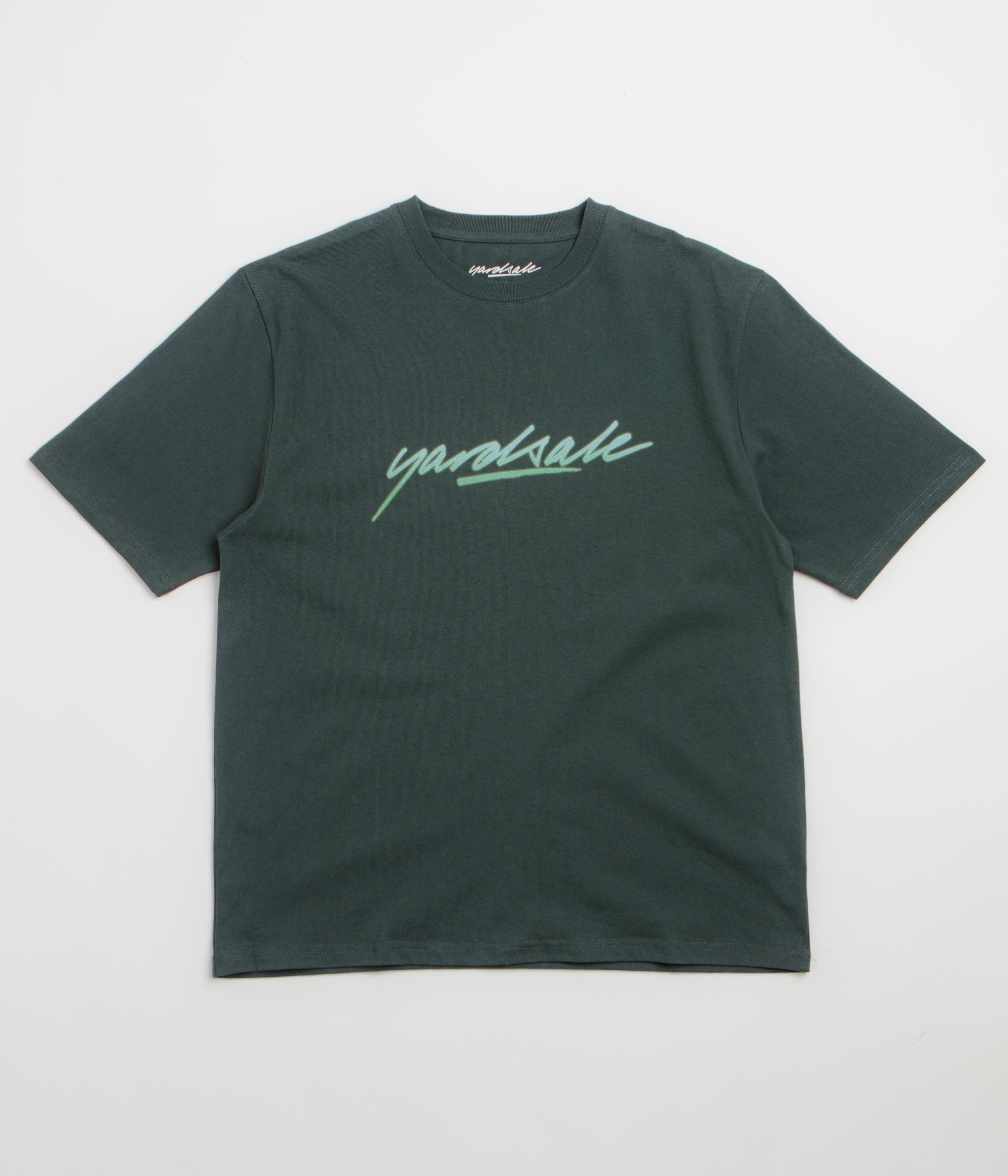 Yardsale Script T-Shirt - Green