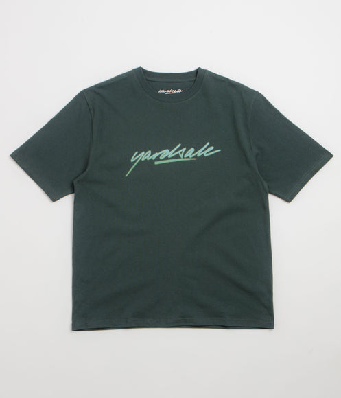 Yardsale Script T-Shirt - Green