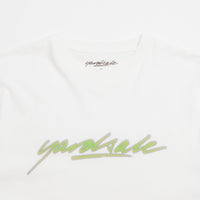 Yardsale Script T-Shirt - White / Purple thumbnail