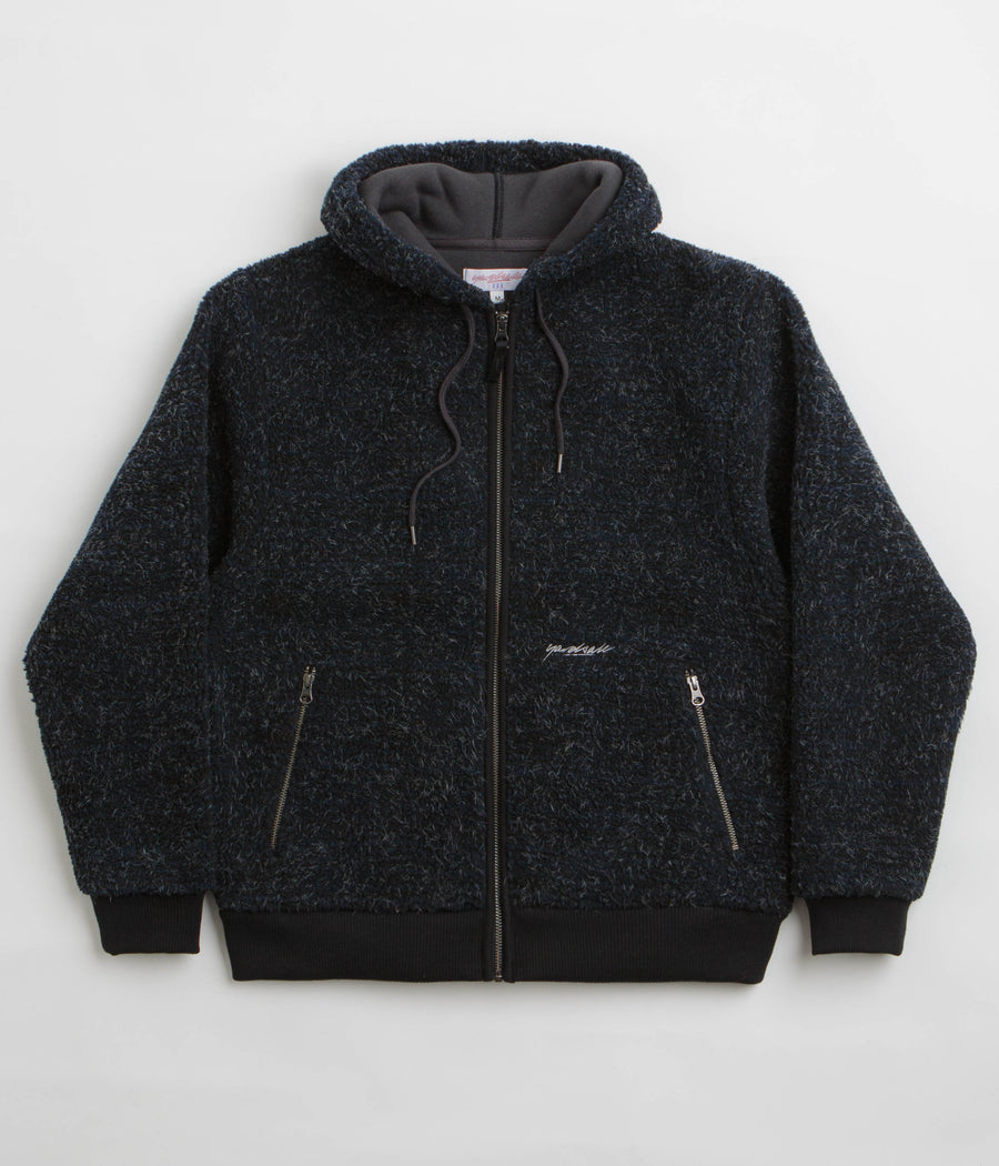 Yardsale Sherpa Fleece Hoodie in Blue