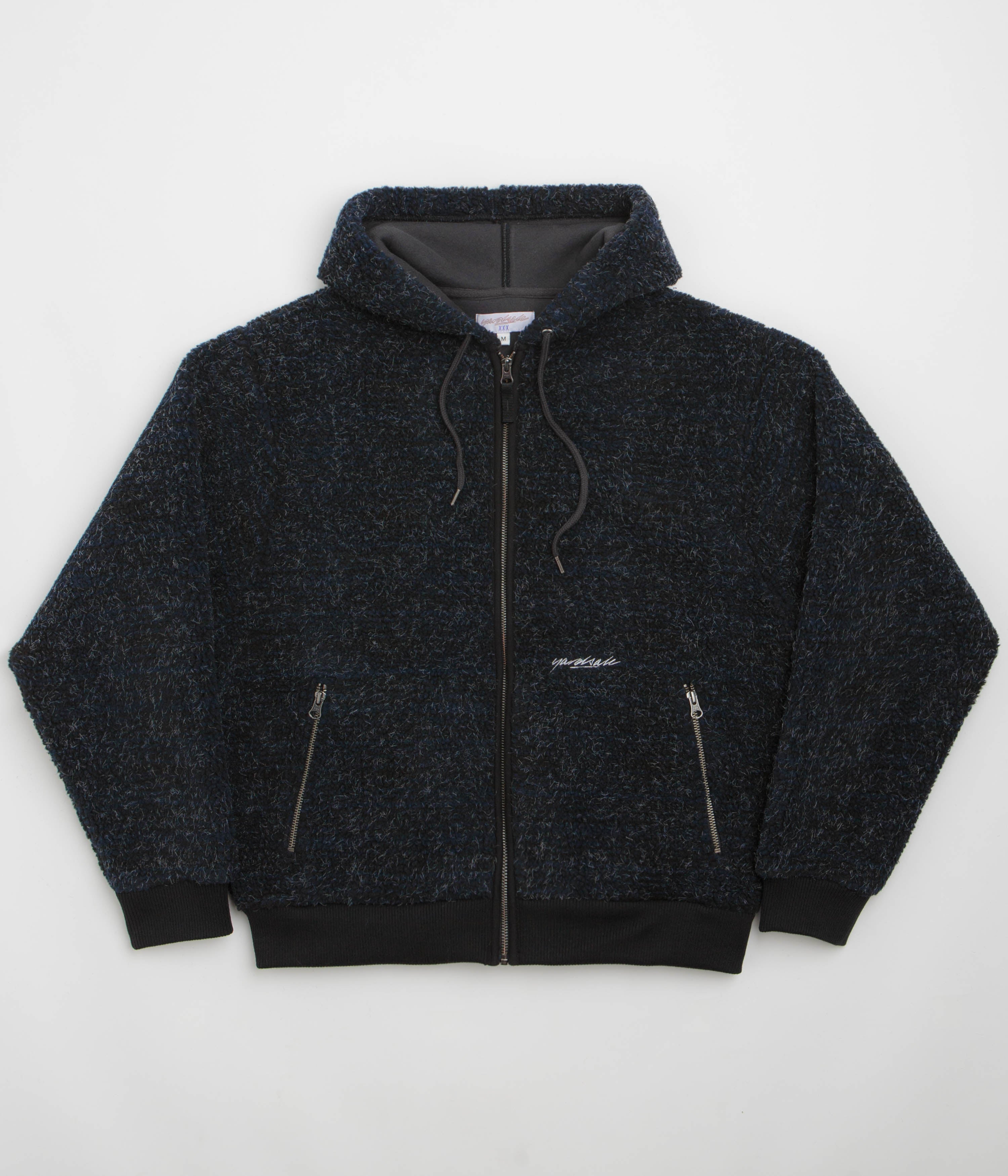 Yardsale Sherpa Fleece Hoodie in Blue