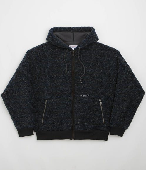 Yardsale Sherpa Fleece Hoodie - Blue