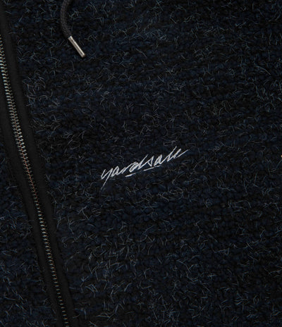 Yardsale Sherpa Fleece Hoodie in Blue