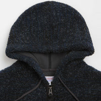 Yardsale Sherpa Fleece Hoodie in Blue thumbnail