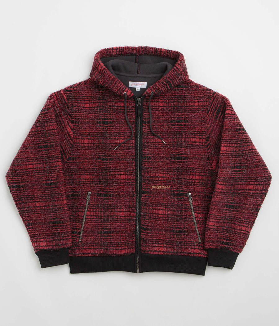 Yardsale Sherpa Fleece Hoodie - Red