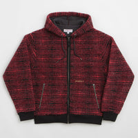 Yardsale Sherpa Fleece Hoodie in Red thumbnail