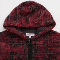 Yardsale Sherpa Fleece Hoodie in Red thumbnail