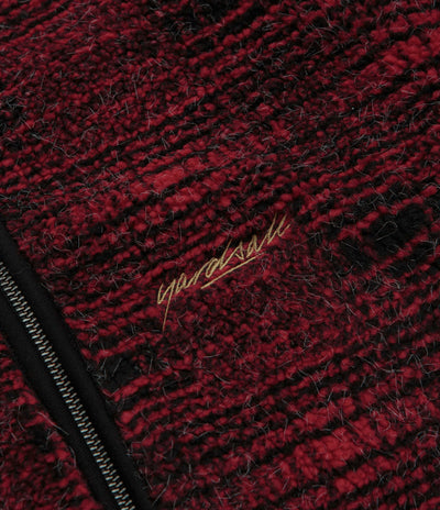 Yardsale Sherpa Fleece Hoodie in Red