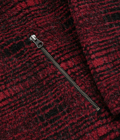 Yardsale Sherpa Fleece Hoodie in Red