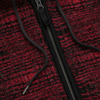 Yardsale Sherpa Fleece Hoodie in Red thumbnail