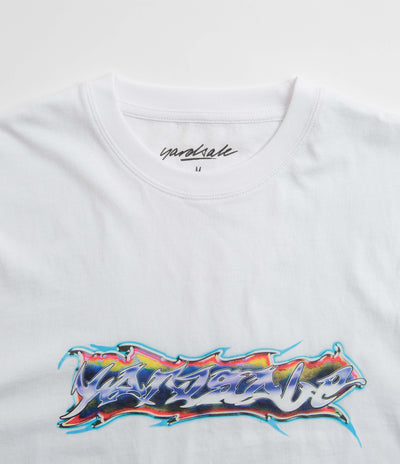 Yardsale Shiny T-Shirt - White