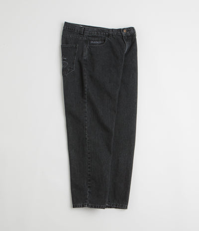 Yardsale Slub Stain Phantasy Jeans in Black