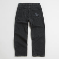 Yardsale Slub Stain Phantasy Jeans in Black thumbnail