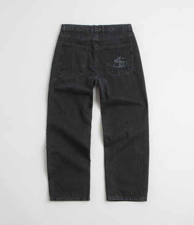Yardsale Slub Stain Phantasy Jeans in Black