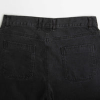 Yardsale Snake Denim Shorts - Black thumbnail