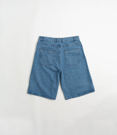 Yardsale Snake Denim Shorts - Denim