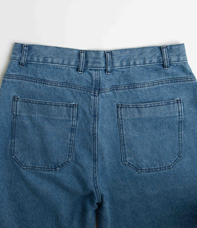 Yardsale Snake Denim Shorts - Denim